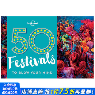 心醉神迷 现货 50个节日英文原版 进口书籍 Your 正版 Blow 善优图书 Mind 旅行 festivals