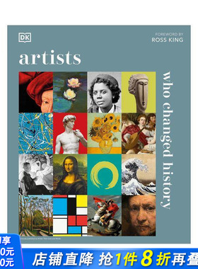 【现货】改变历史的艺术家 【DK History Changers】Artists Who Changed History 原版英文艺术画册画集 正版进口图书