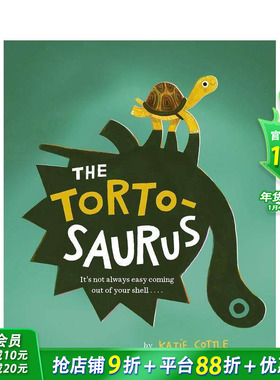 【现货】龟龙 The Tortosaurus 英文儿童插画故事绘本 进口童书