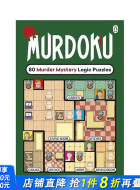 【预售】谜案数独：80个命案逻辑谜题 Murdoku: 80 Murder Mystery Logic Puzzles 原版英文生活综合 正版进口书