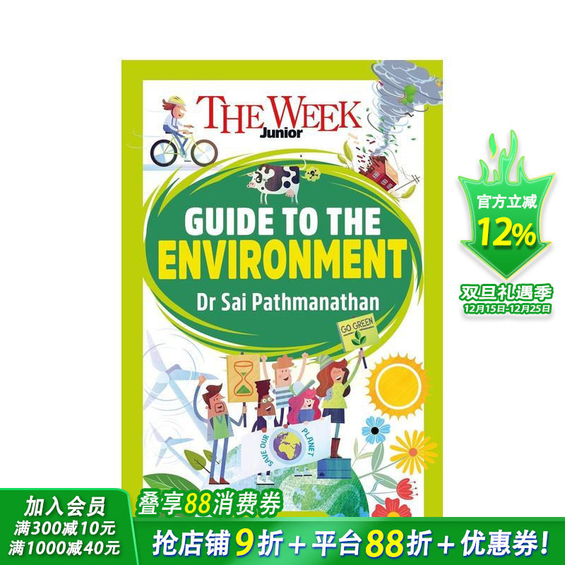 【预售】【青少年周刊】青少年周刊环境探索指南 【The Week Junior】 英文儿童插画科普绘本 进口童书