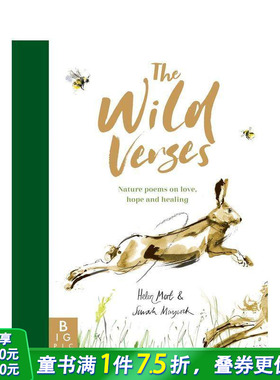 【现货】英文原版 自然诗篇：爱/希望/疗愈的自然诗篇 The Wild Verses 动物诗歌 精装艺术插画绘本 儿童进口英语图书 善优童书