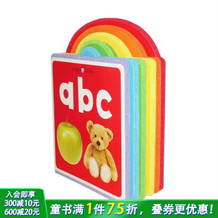 First Felt ABC 英文儿童插画故事绘本 感觉：ABC 认知启蒙 进口童书 预售
