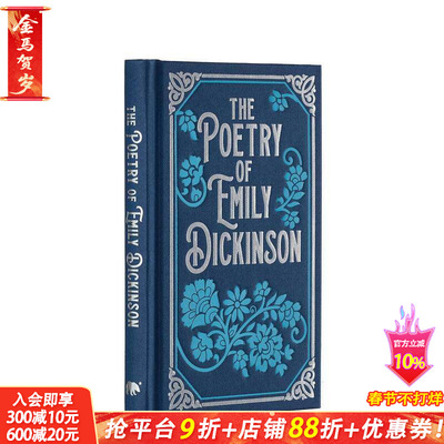 【预售】艾米莉·狄金森诗集 【Arcturus Ornate Classics】Poetry of Emily Dickinson 原版英文诗歌 正版进口书