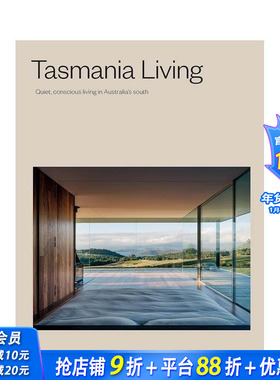 【现货】英文原版 塔斯马尼亚岛住宅 Tasmania Living 建筑设计 正版进口 善优图书