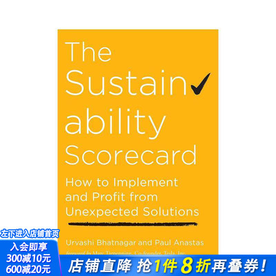 【预售】可持续发展记分卡 The Sustainability Scorecard 英文商业行销 正版进口书