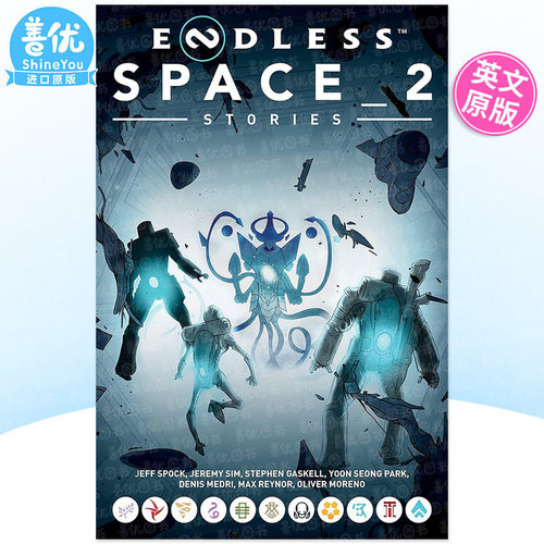 【预售】英文漫画 无尽空间2 Endless Space 2: Stories 图像小说 正版进口书籍 Titan Books 善优图书