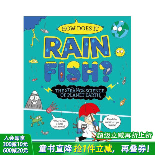 does 预售 Science 英文儿童插画科普故事绘本 科学：为什么会下鱼雨？ Fish? 奇怪 进口童书 Strange Rain How