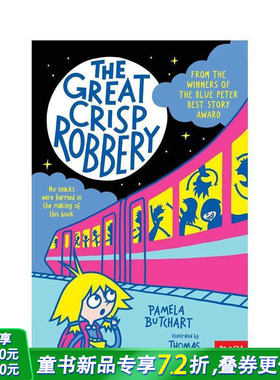 【预售】【伊兹和朋友们】14惊天薯片劫案 Izzy and Friends:The Great Crisp Robbery 英文儿童桥梁章节故事 英语拓展阅读进口书