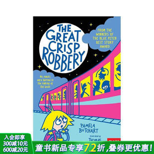 The 预售 and Great 英文儿童桥梁章节故事 14惊天薯片劫案 Robbery 伊兹和朋友们 英语拓展阅读进口书 Izzy Crisp Friends