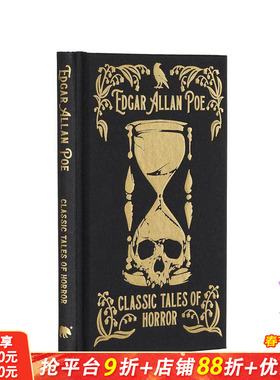 【预售】埃德加·爱伦·坡经典恐怖故事集【Arcturus Ornate Classics】Edgar Allan Poe's Classic Tales英文文学小说正版进口书