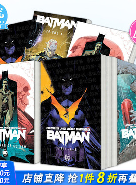 【现货多册选拍】蝙蝠侠1-5卷：垂死之城/黑暗牢笼/小丑的一年/哥谭蝙蝠侠/故障保护 英文漫画精装平装进口书Batman:Dark Prisons