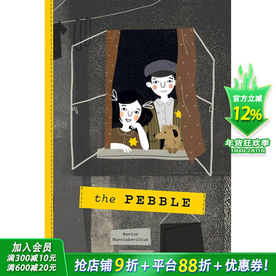【现货】英文原版 鹅卵石：活下来的人 The Pebble: An Allegory of the Holocaust二战故事 精装插画绘本儿童进口英语书