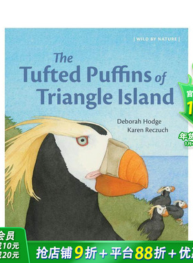 【现货】三角岛的簇羽海鹦 The Tufted Puffins of Triangle Island 英文儿童插画故事绘本 进口童书