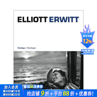 【预售】艾略特·厄维特：136幅黑白照片回顾马格南大师摄影生涯 Elliott Erwitt 原版英文摄影作品集 正版进口书