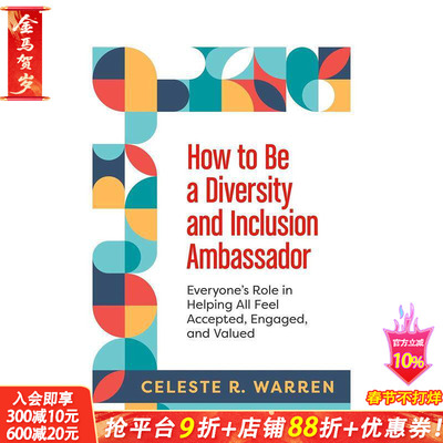 【预售】如何成为多元化和包容性的人 How To Be A Diversity And Incl 英文商业行销 正版进口书