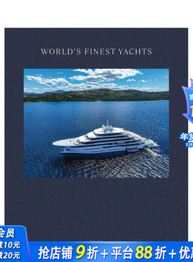 【预售】世界二十佳游艇内饰设计 World's Finest Yachts 原版英文室内设计装饰 正版进口书