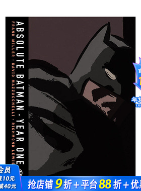 【现货】英文漫画 蝙蝠侠第一年终*版 Absolute Batman Year One 正版原版进口图书 DC comic