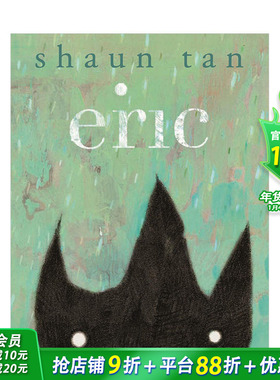 【预售】异星人埃里克 Eric 儿童睡前故事英语启蒙 Shaun Tan陈志勇 英文原版进口童书亲子绘本 善优图书