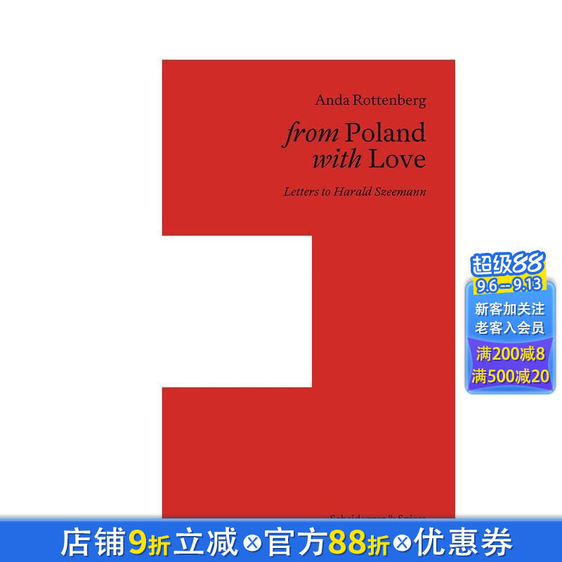 【预售】来自波兰的爱:致哈罗德·塞曼的信 From Poland with Love: Letters to Harald Szeemann 英文艺术画册画集 正版进口书