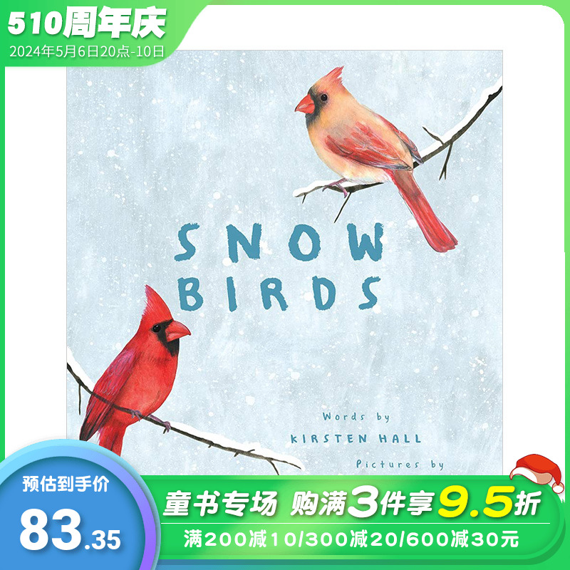 【现货】Snow Birds雪鸟插画家Jenni Desmond英文原版儿童艺术绘本【善优童书】