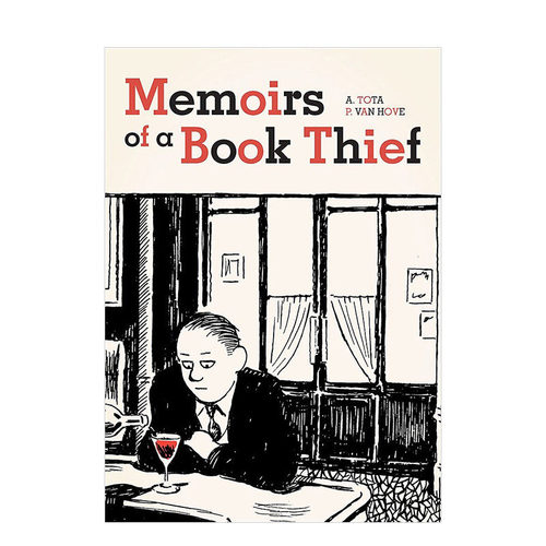 【现货】偷书贼回忆录 Memoirs of a Book Thief 漫画家Alessandro Tota 英文原版进口图书