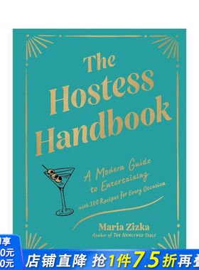 【现货】待客之道  一人一碗食作者Maria Zizka The Hostess Handbook  原版英文餐饮生活美食 正版进口书