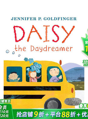 【现货】白日梦家黛西 Daisy The Daydreamer 英文儿童插画故事绘本 进口童书