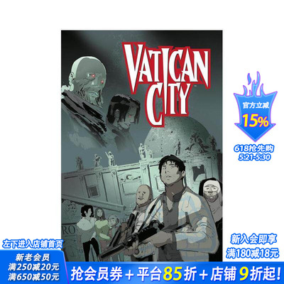 【预售】梵蒂冈城 Vatican City 原版英文漫画书 正版进口书