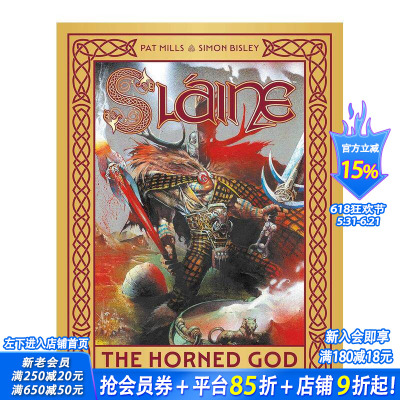 【现货】杀戮:有角之神 周年纪念版 Slaine: The Horned God - Anniversary Edition 原版英文漫画书 正版进口书