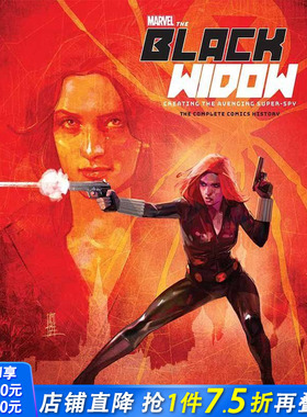 【预售】漫威黑寡妇 Marvel’s the Black Widow 英文原版图书籍进口正版 MALLORY, MICHAEL 漫画
