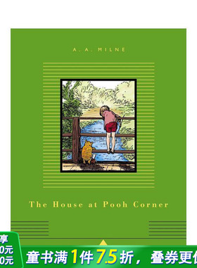 【预售】维尼角的房子 The House at Pooh Corner: Illustrated by Ernest H. Shepard 英文儿童故事 英语阅读拓展进口童书