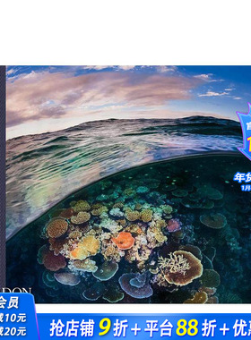 【现货】两个世界：海上和海底 Two Worlds: Above and Below the Sea  原版英文摄影自然景观 正版进口图书
