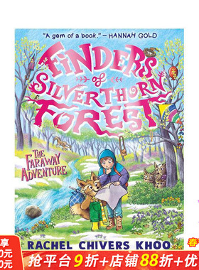 【多册选拍】寻物客系列2册：银刺森林的寻物客/遗失珍宝Finders of Silverthorn Forest英文儿童桥梁章节插图故事书 英语拓展阅读