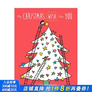 Swerling＆Ralph 治愈小故事 圣诞愿望My for You Wish 我为你许 Christmas Lazar作品英文原版 幸福是……作者Lisa 预售