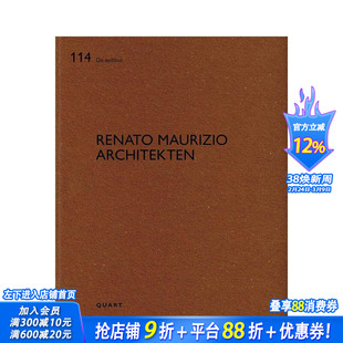 【预售】瑞士建筑事务所Renato Maurizio：建筑集 114 Renato Maurizio Architekten : De aedibus 114 英文建筑设计 正版进口书