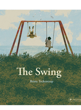 【现货】秋千【Britta Teckentrup绘本多册选拍】鲸歌/善意传递/刺猬历险记等The Swing 时间故事 精装艺术插画绘本英文儿童进口书