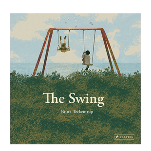 【现货】秋千【Britta Teckentrup绘本多册选拍】鲸歌/善意传递/刺猬历险记等The Swing 时间故事 精装艺术插画绘本英文儿童进口书