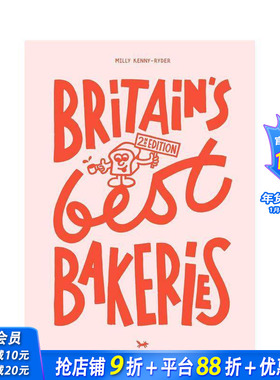 【预售】英国宝藏手工面包店（增订版） Britain's Best Bakeries 英文餐饮生活美食 米其林指定面包店E5 Bakehouse 正版进口书