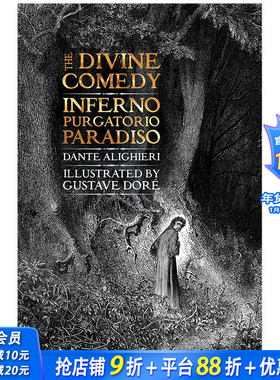 【预售】The Divine Comedy 神曲 但丁 经典外国文学英文原版