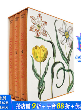 【预售】巴西利厄斯·贝斯莱尔.艾希施泰特的花园 花卉图鉴 Basilius Besler. 英/法/德文插画原画设定集 正版进口书 TASCHEN