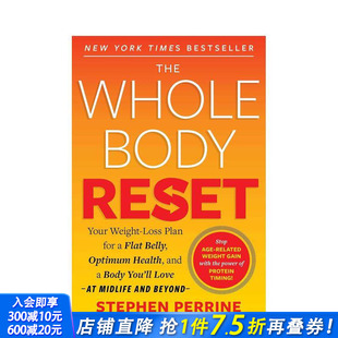 Weight 原版 预售 Loss Your 让你拥有平坦小腹 英文生活综合 Belly Plan 正版 减肥计划 Flat 全身重启： 进口书籍 for