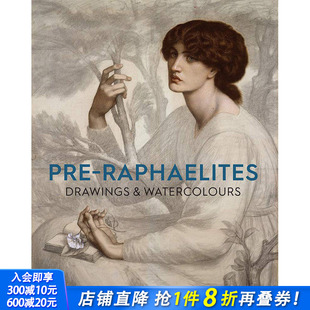 Christiana 艺术收藏画册 Raphaelite Watercolours 英文原版 and Pre Drawings Payne 图书籍进口正版 预售