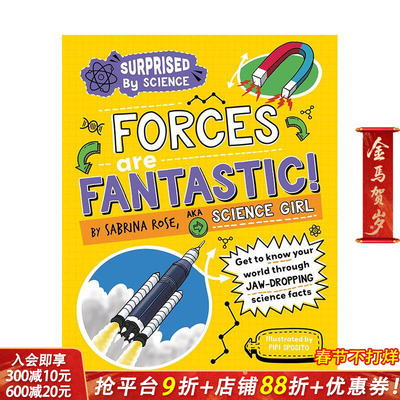 【现货】【科学惊奇录】力的奇幻物语 【Surprised by Science】英文儿童绘本 STEM趣味科普 进口书英国KS2科学课延伸读物
