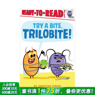 英文儿童分阶阅读 进口童书 三叶虫 Bite Trilobite 咬一口吧 Try 亲子英语故事绘本 原版 预售