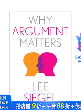 【预售】争论为何重要 【Why X Matters】Why Argument Matters 原版英文社会科学 正版进口书