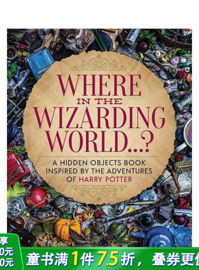 【预售】魔法世界的某处 Where in the Wizarding World...? 12岁+英文小说故事 英语拓展阅读进口书