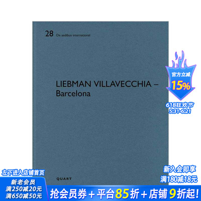 【预售】利布曼?比利亚维奇亚 —— 巴塞罗那 Liebman Villavecchia – Barcelona 原版英文建筑设计 正版进口书