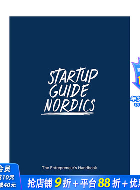 【现货】英文原版 【创业指南】北欧 Startup Guide: Nordics 英文商业行销 正版进口书籍