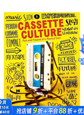 【预售】磁带文化:音乐偶像的过去和现在 Cassette Cultures: The Past and Present of a Musical Icon 原版英文音乐 正版进口书